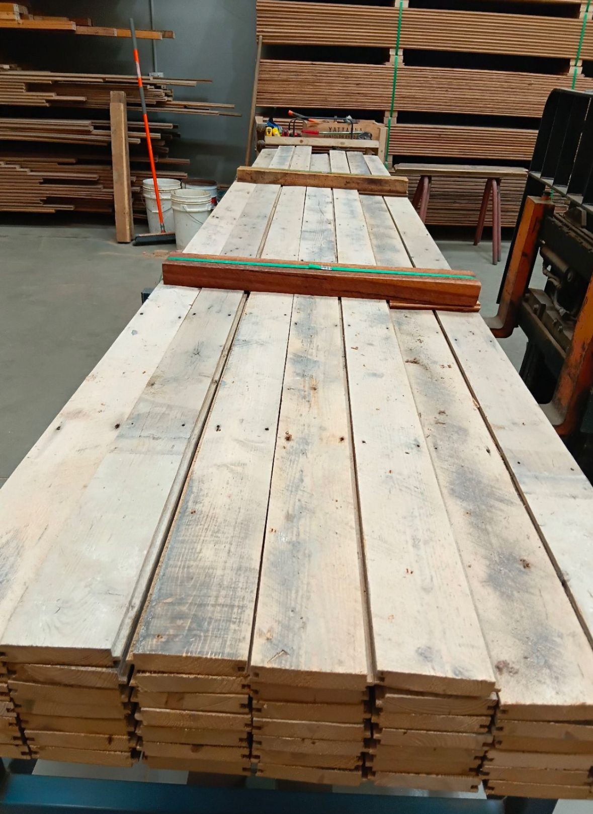 Original reclaimed 150mm x 22mm Baltic pine